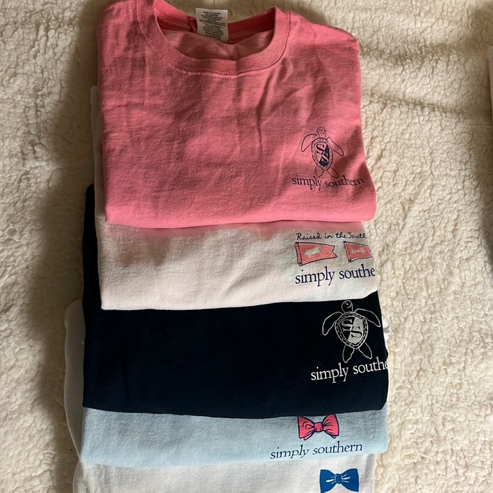 Simply southern shirt sleeve tees Sold separately